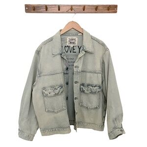 Levi's Made & Crafted Love Letter Jane Doe Trucker Denim